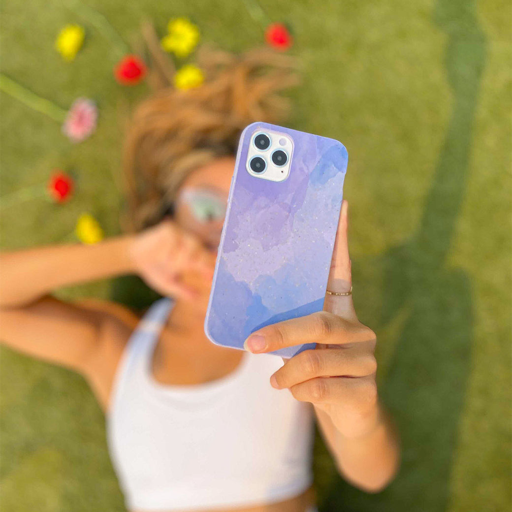 Lavender Blue Reflections Samsung Galaxy S23+(Plus) Case