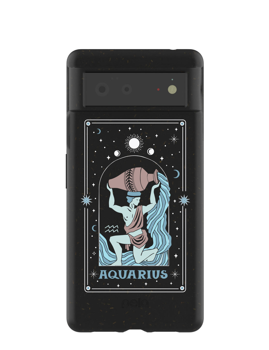 Black Aquarius Google Pixel 6 Case