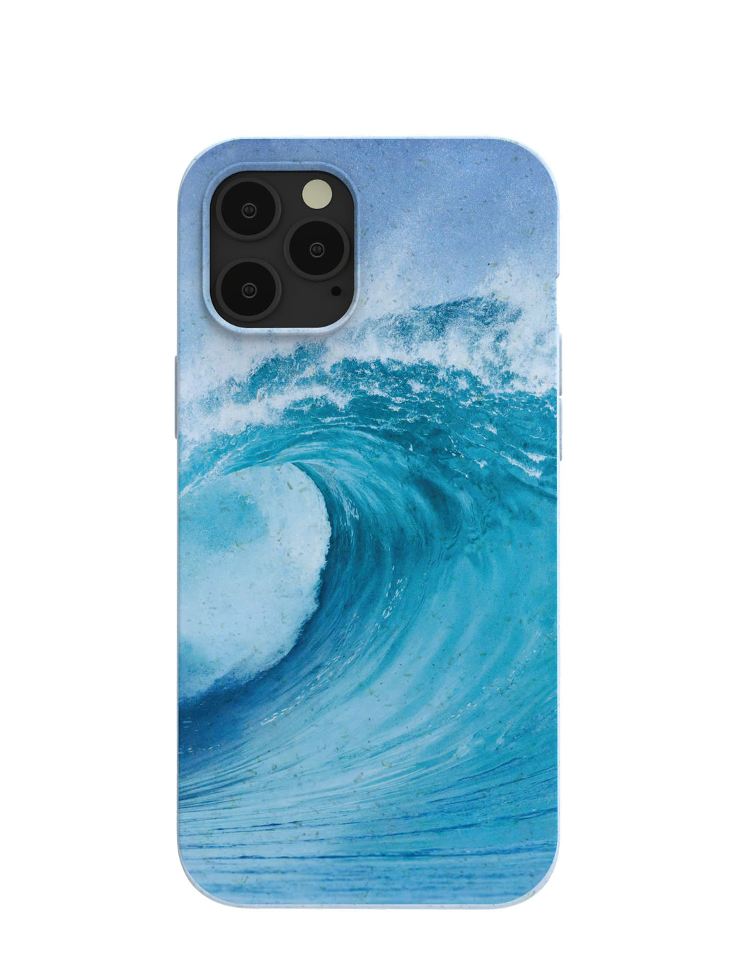 Powder Blue Big Wave iPhone 12 Pro Max Case