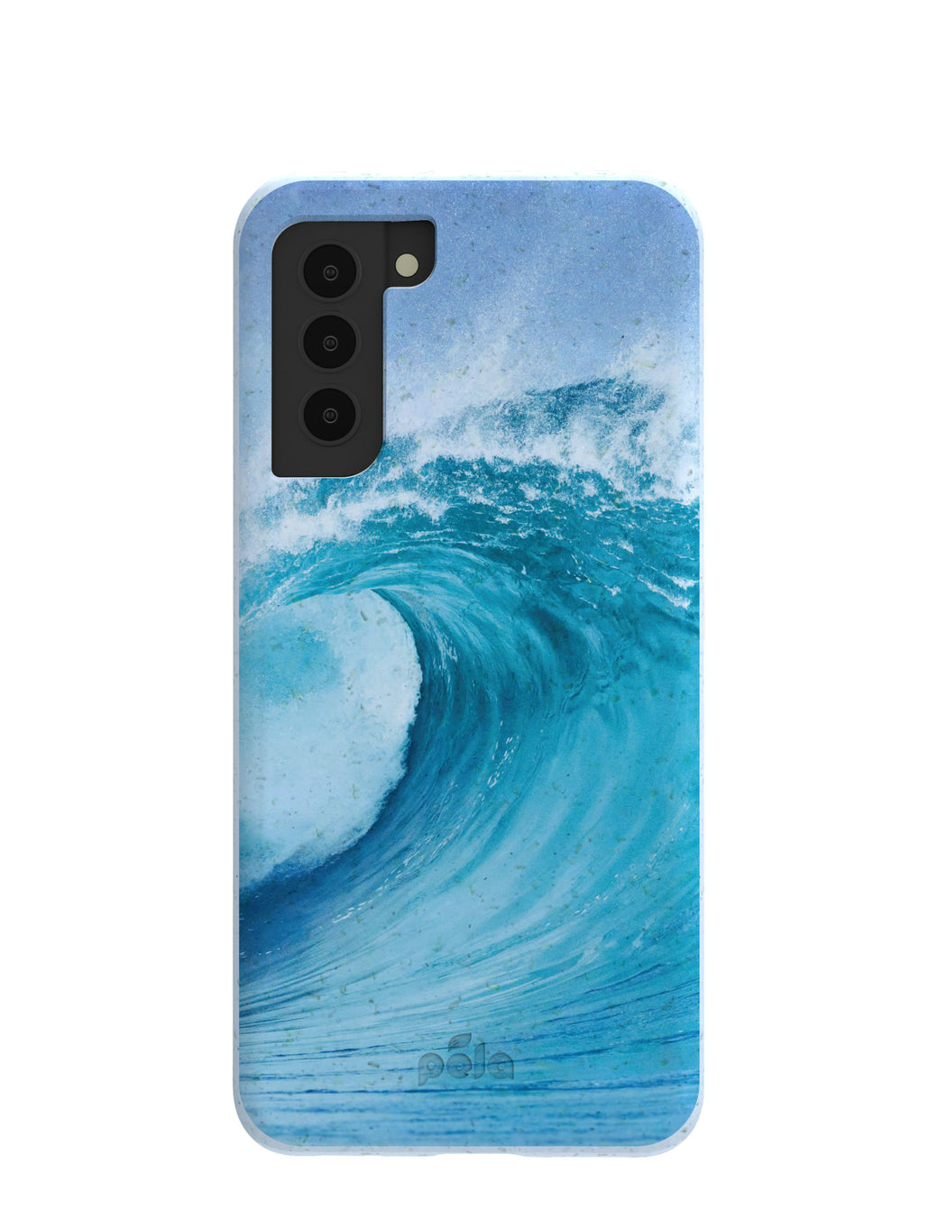 Powder Blue Big Wave Samsung Galaxy S21 Case