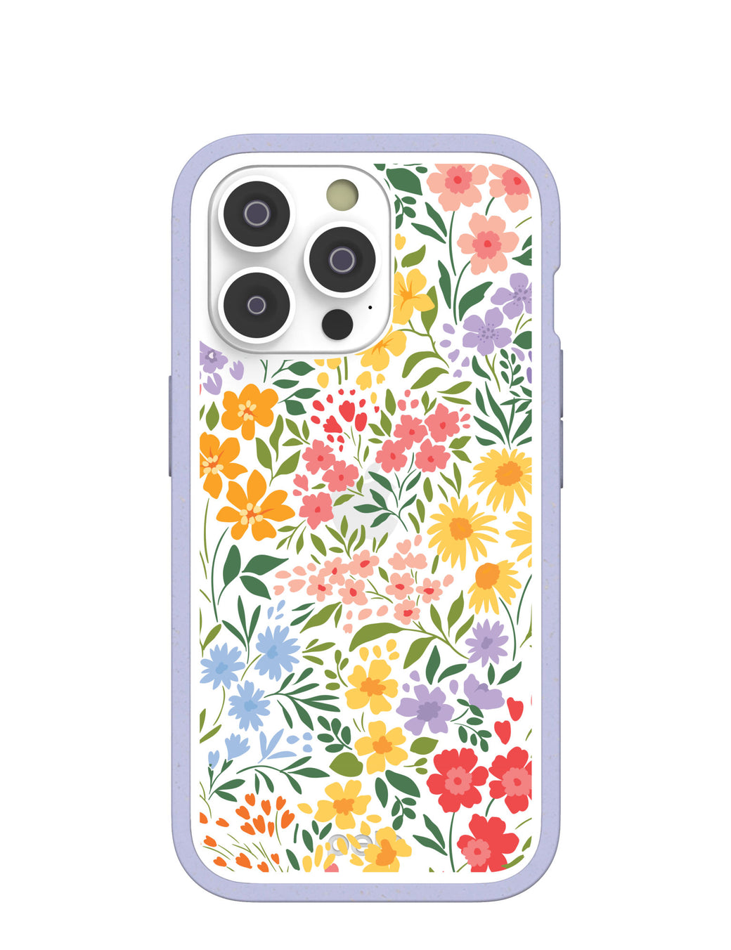 Clear Blooming Wild iPhone 14 Pro Case With Lavender Ridge