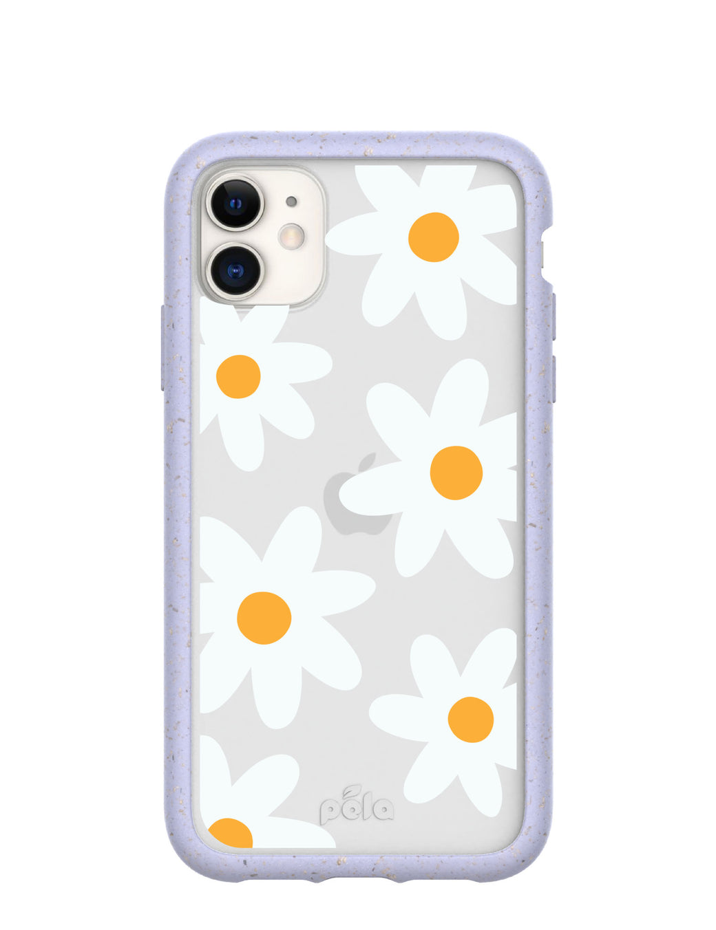 Clear Daisy iPhone 11 Case With Lavender Ridge