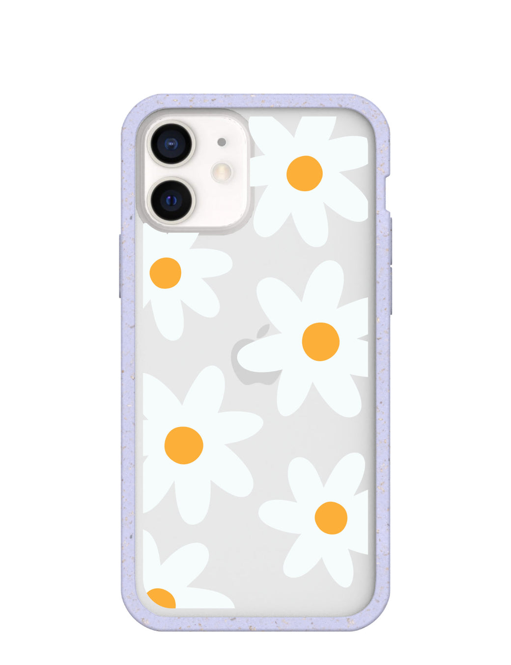 Clear Daisy iPhone 12/ iPhone 12 Pro Case With Lavender Ridge