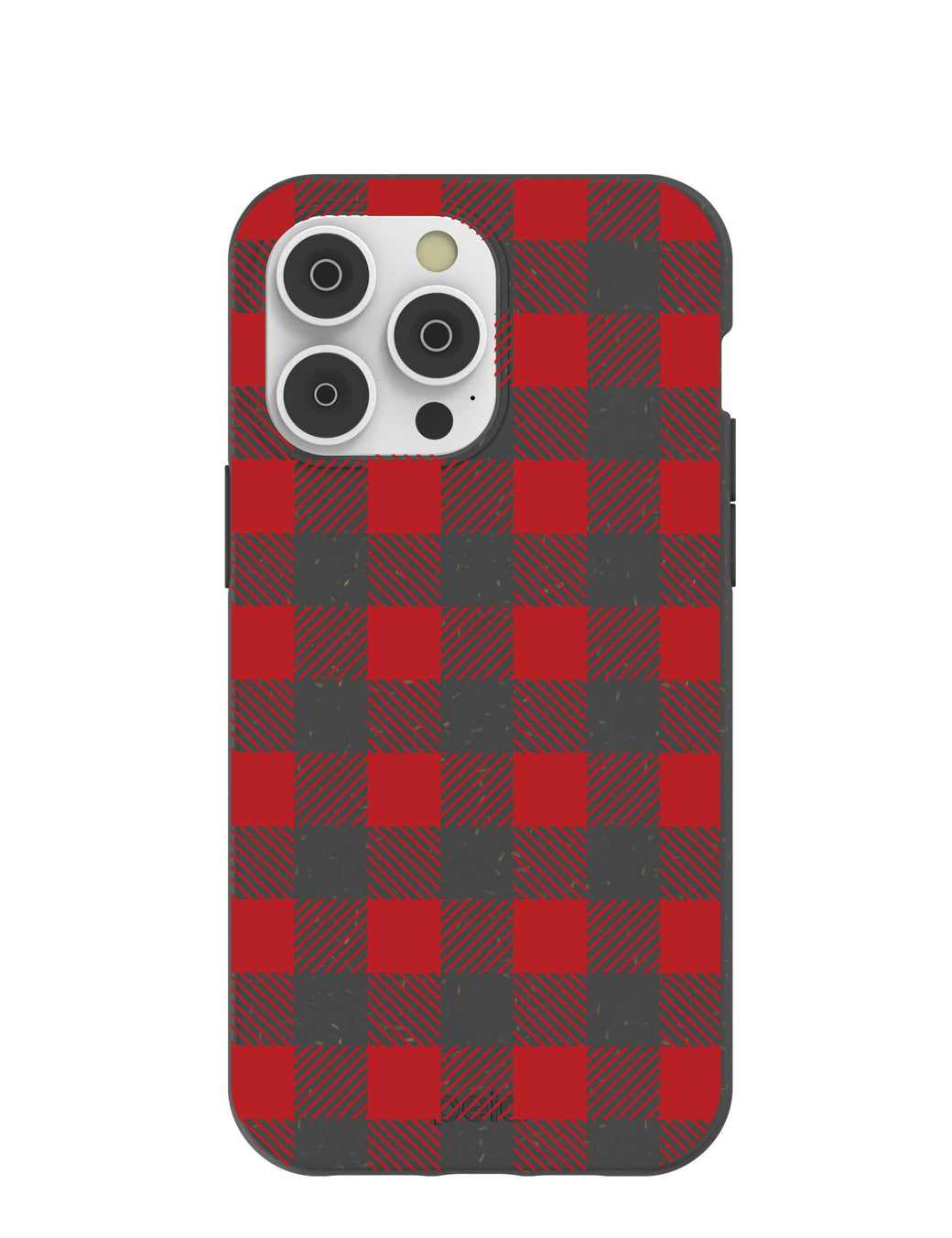 Black Flannel iPhone 14 Pro Max Case with MagSafe Module