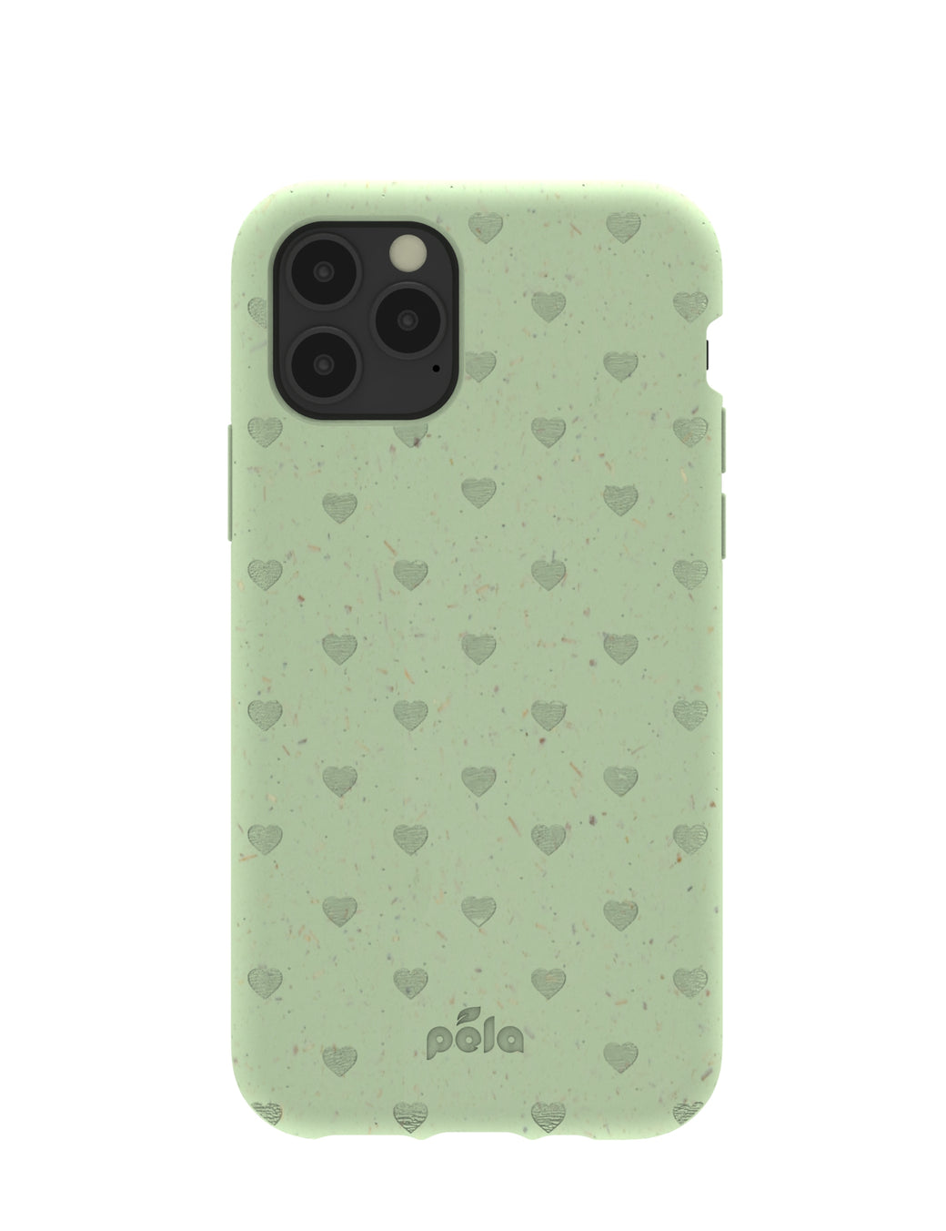 Sage Green Hearts iPhone 11 Pro Case
