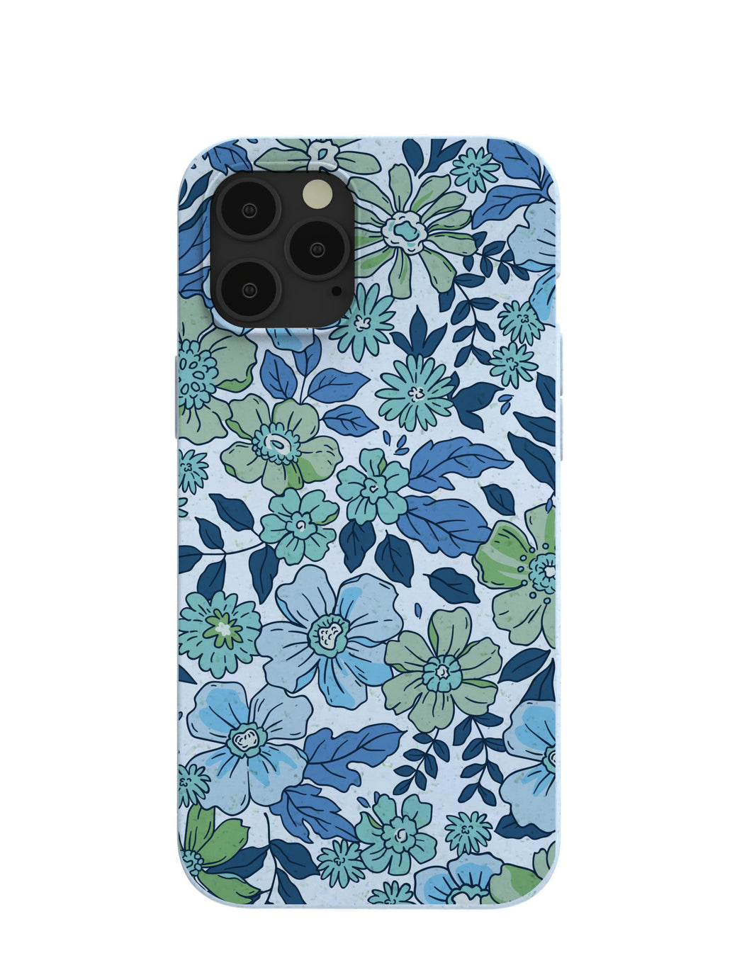 Powder Blue Liberty Florals iPhone 12 Pro Max Case