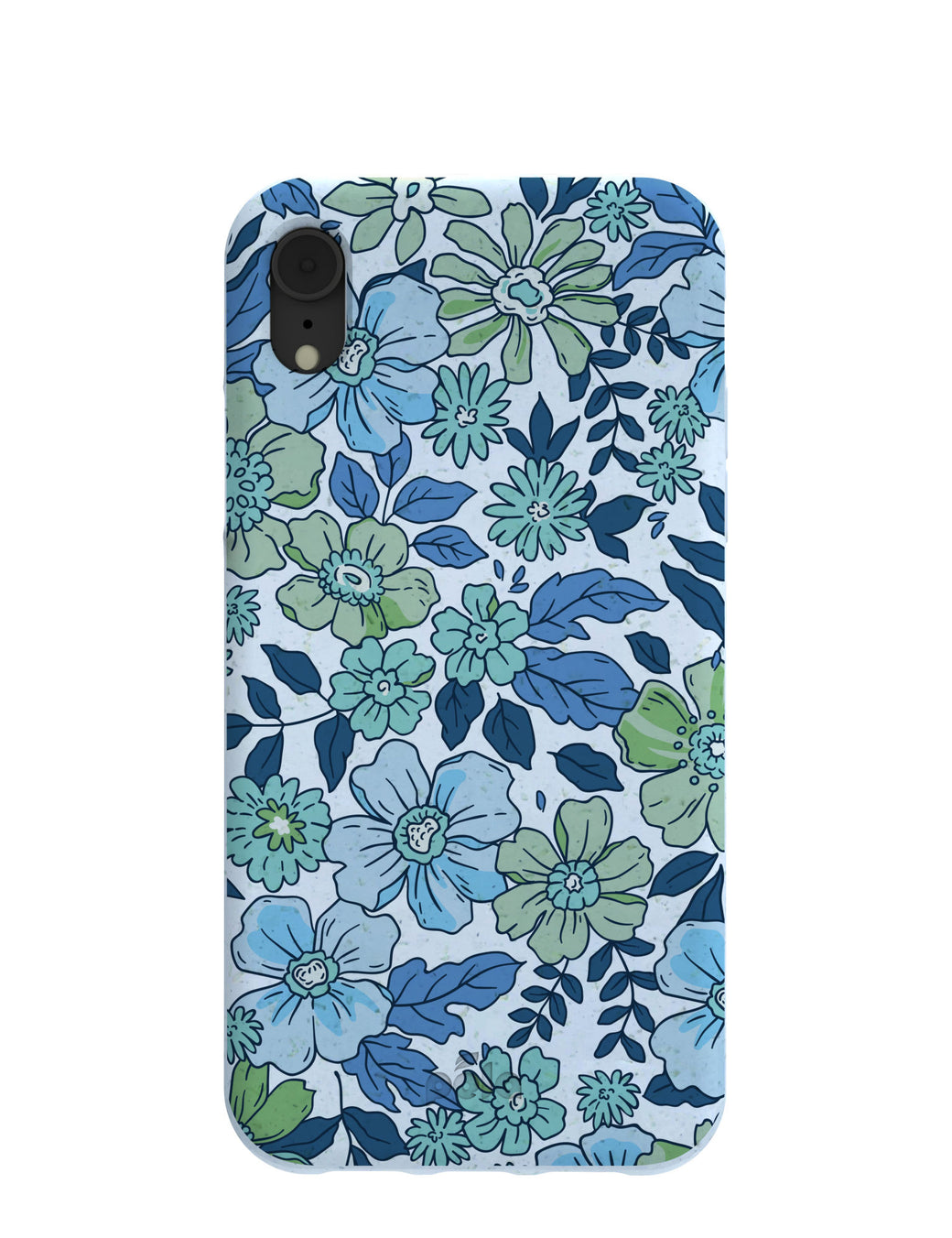 Powder Blue Liberty Florals iPhone XR Case