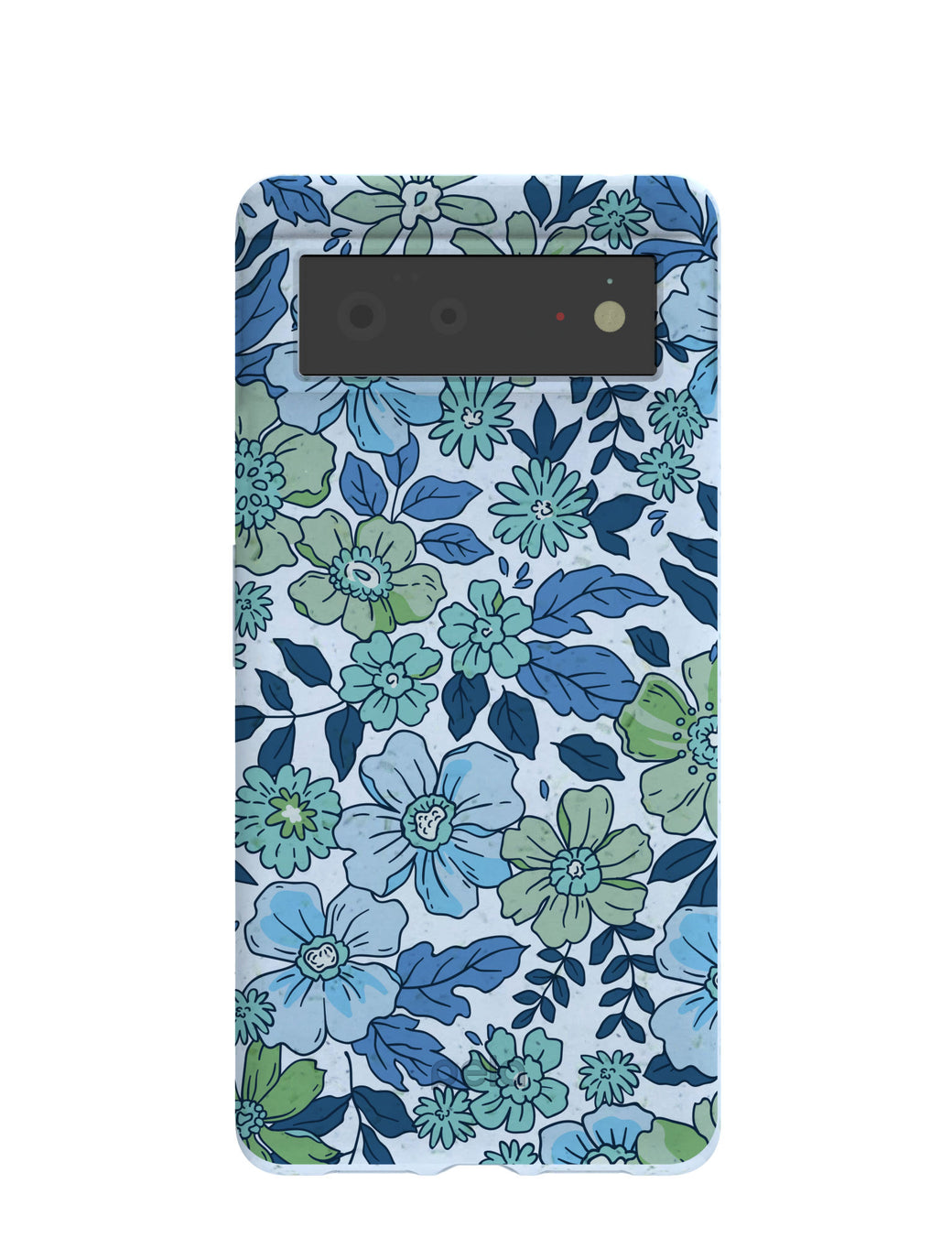 Powder Blue Liberty Florals Google Pixel 6 Case
