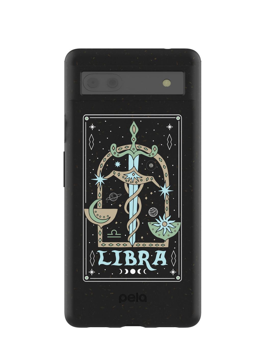 Black Libra Google Pixel 6a Case