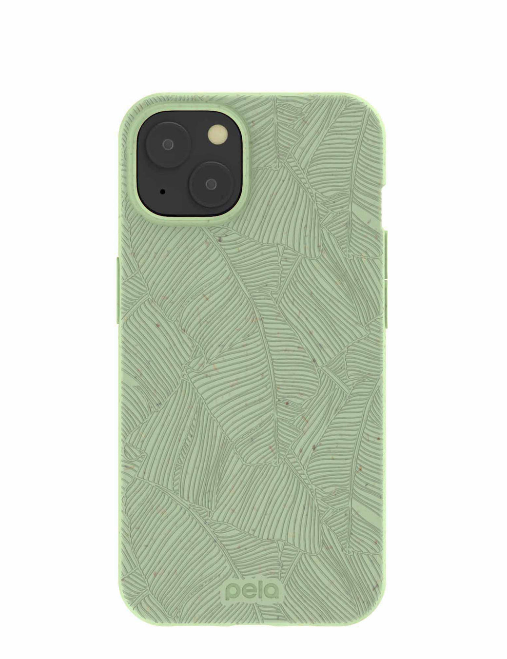 Sage Green Lushy Leaves iPhone 13 Case