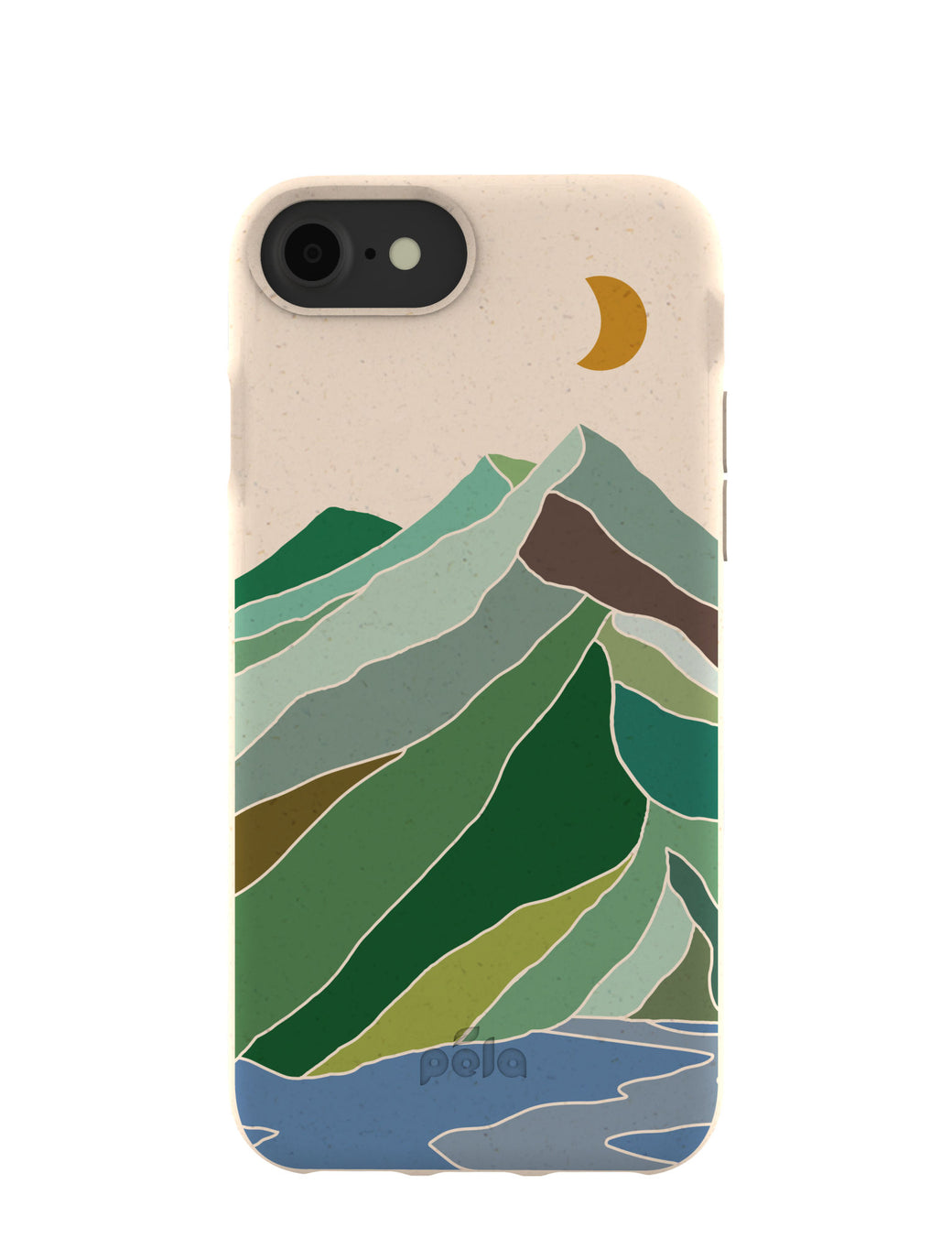 Seashell Mountain Sketch iPhone 6/6s/7/8/SE Case
