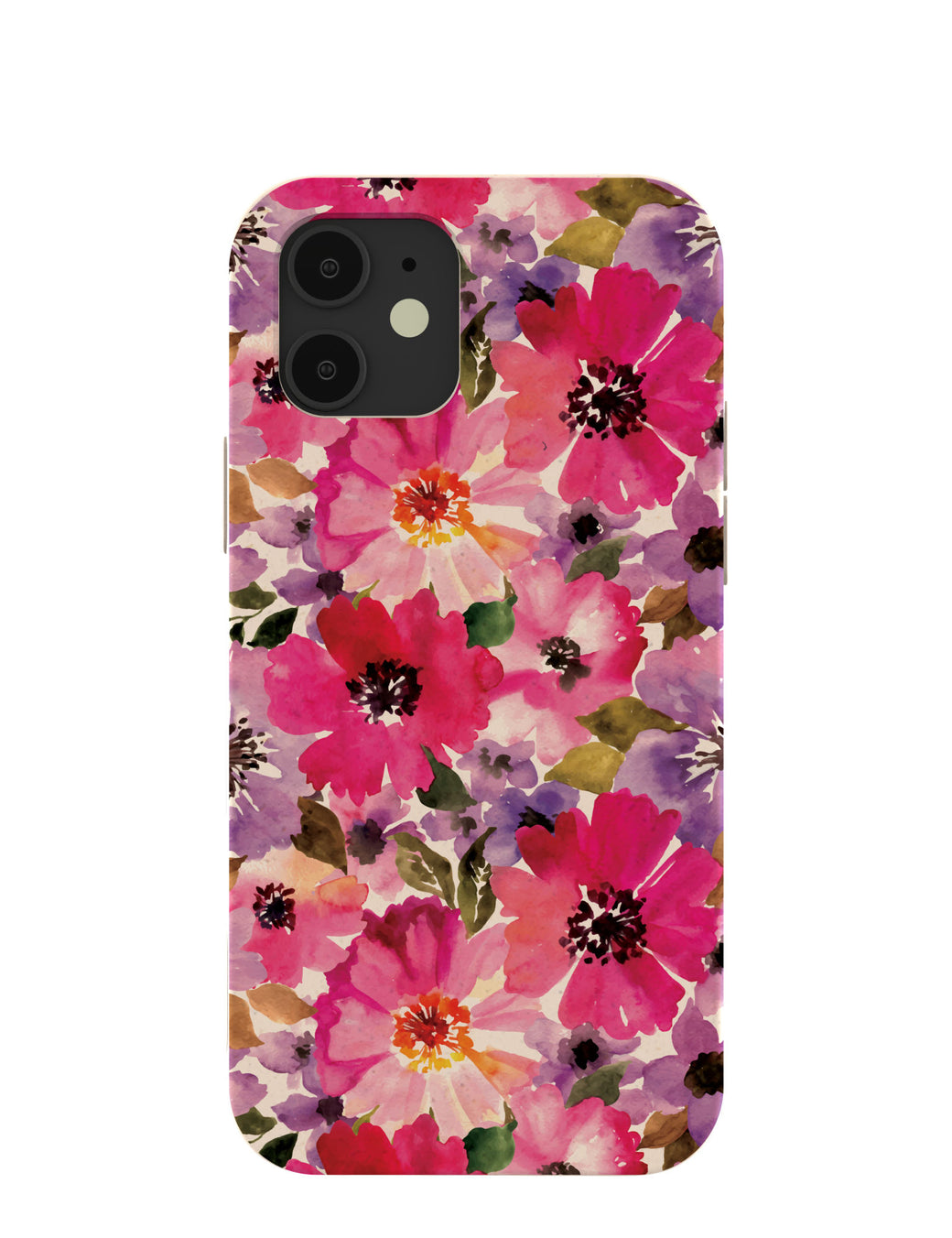 Seashell Painted Petals iPhone 12/ iPhone 12 Pro Case