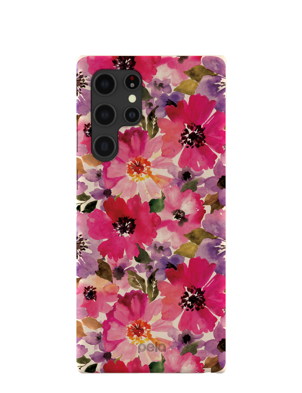 Seashell Painted Petals Samsung Galaxy S22 Ultra Case