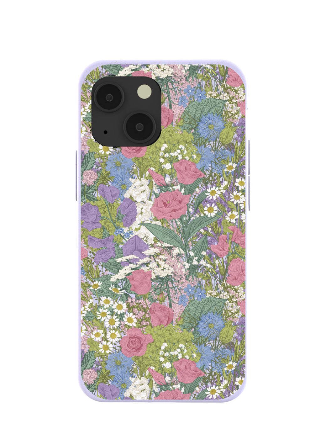 Lavender Pastel fields iPhone 13 Mini Case