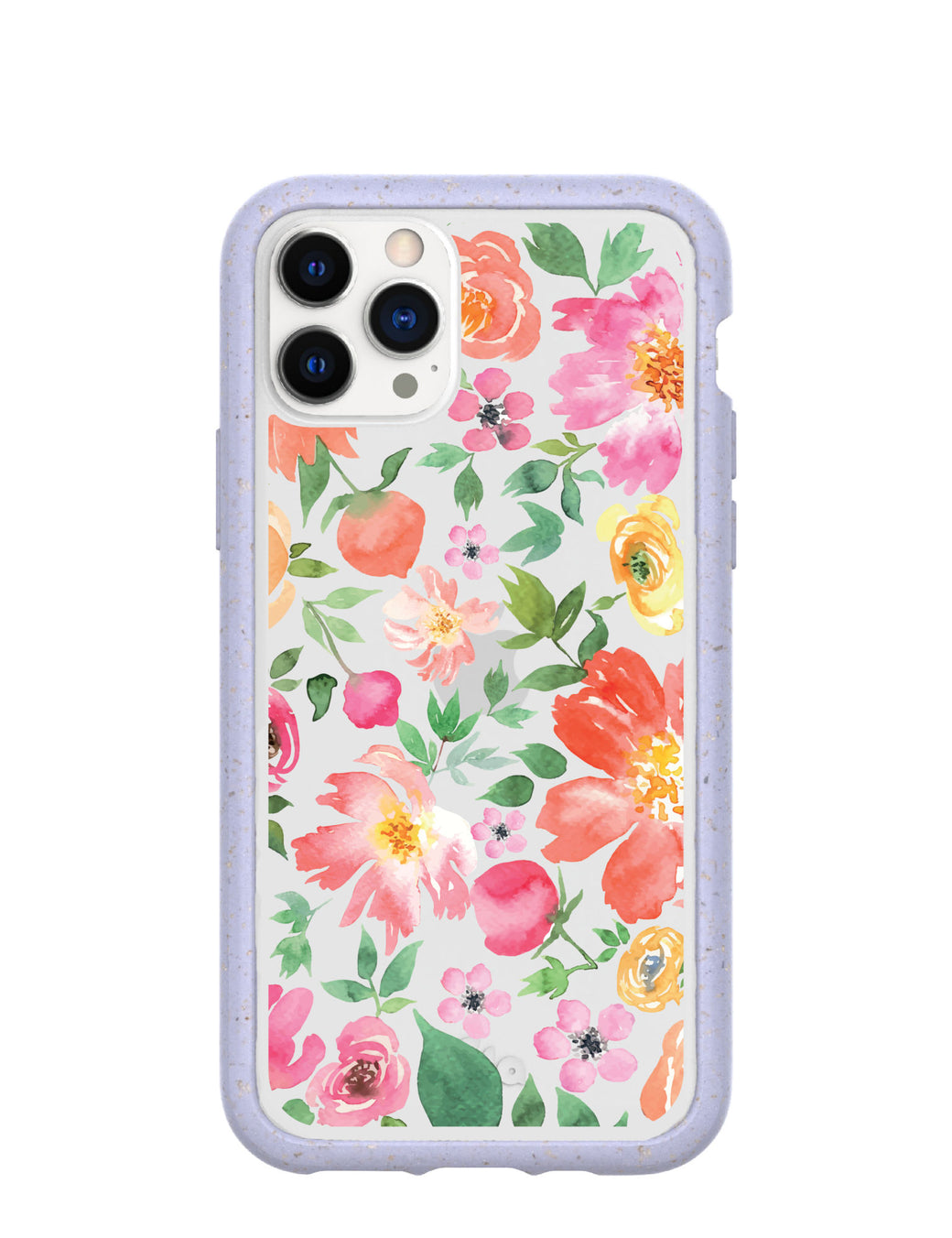 Clear Prairie Florals iPhone 11 Pro Case With Lavender Ridge