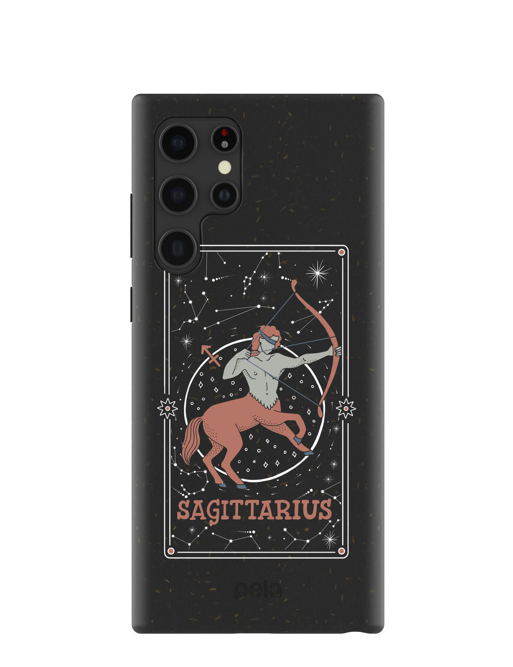 Black Sagittarius Samsung Galaxy S22 Ultra Case