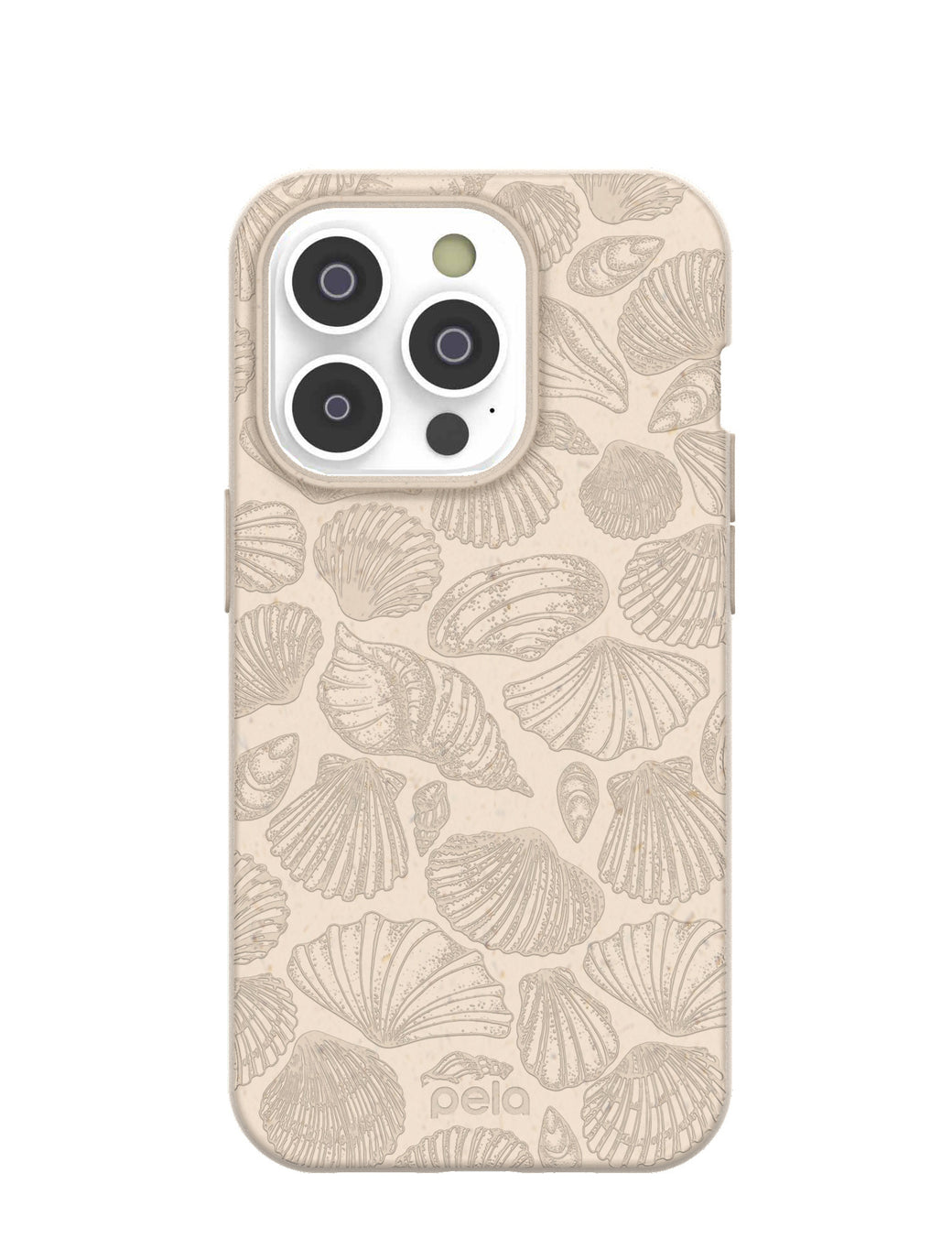 Seashell Seashore iPhone 14 Pro Case with MagSafe Module