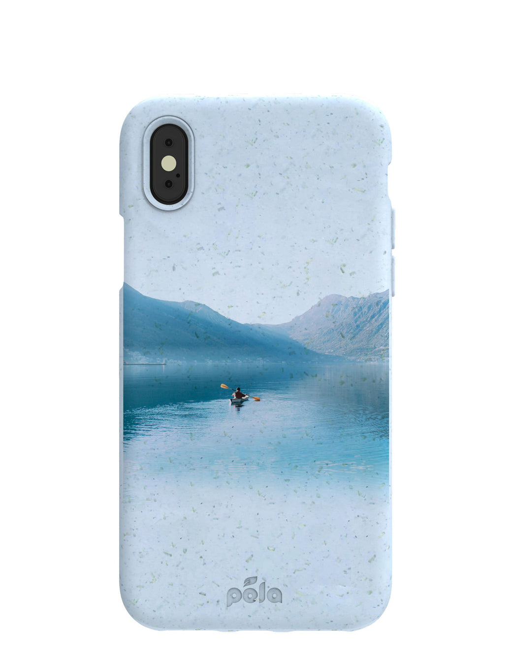 Powder Blue Serene iPhone X Case