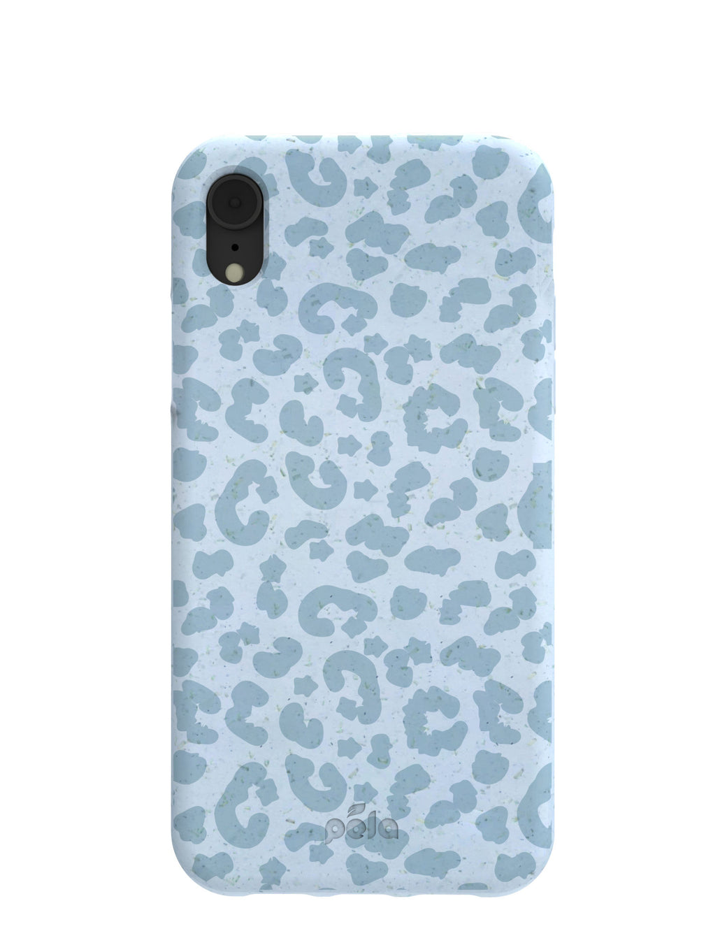 Powder Blue Sky Leopard iPhone XR Case