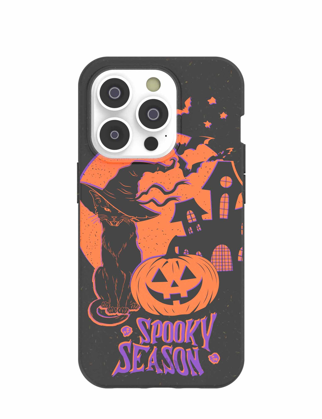Black Spooky Szn iPhone 14 Pro Case with MagSafe Module
