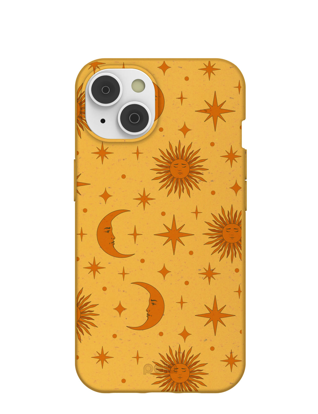 Honey Sun and Moon iPhone 14 Case with MagSafe Module