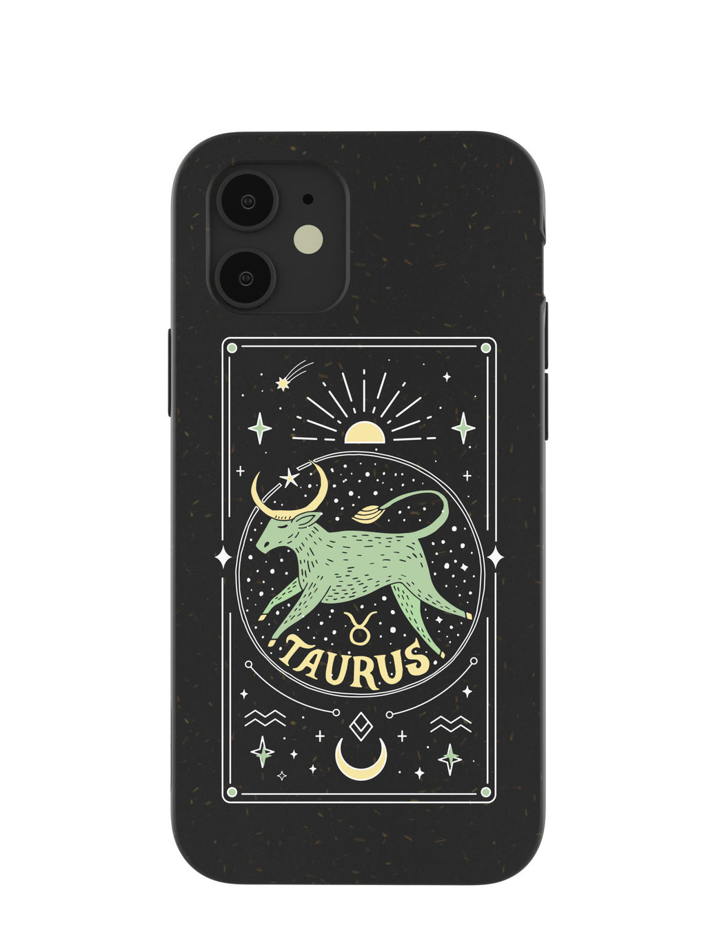 Black Taurus iPhone 12/ iPhone 12 Pro Case
