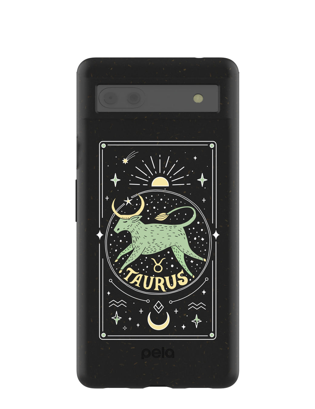 Black Taurus Google Pixel 6a Case