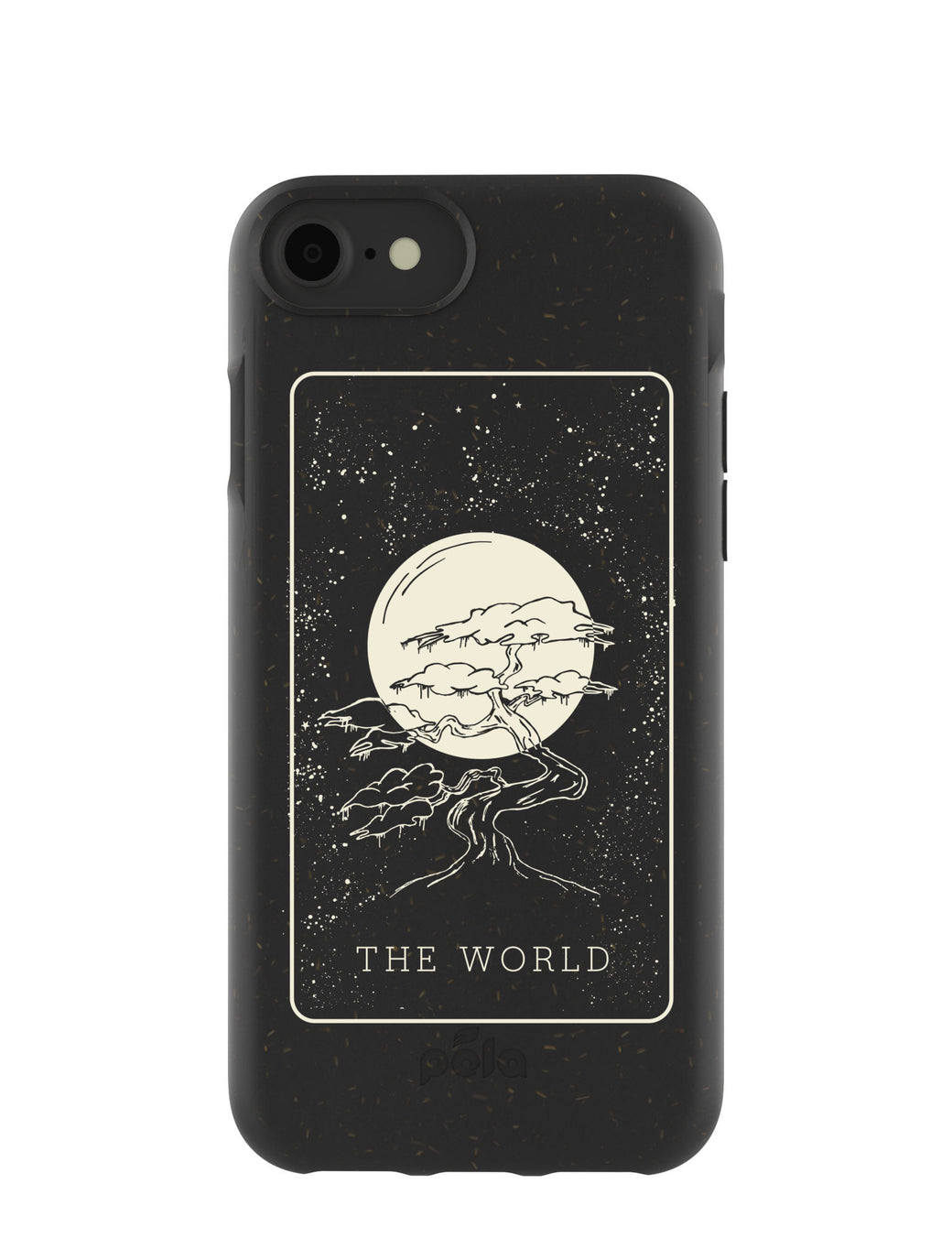 Black The World iPhone 6/6s/7/8/SE Case
