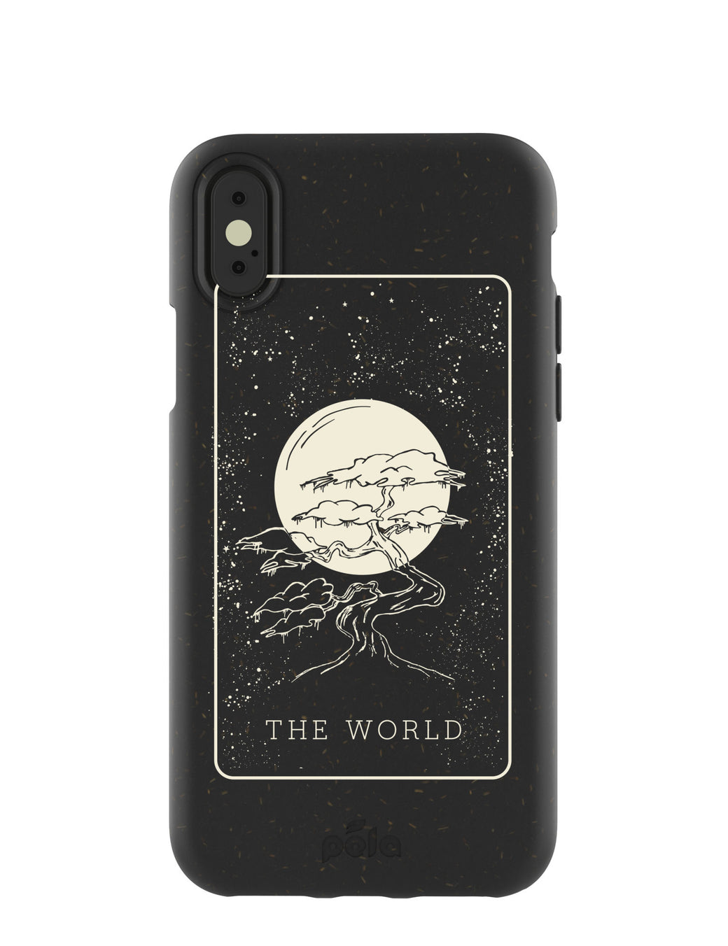 Black The World iPhone X Case